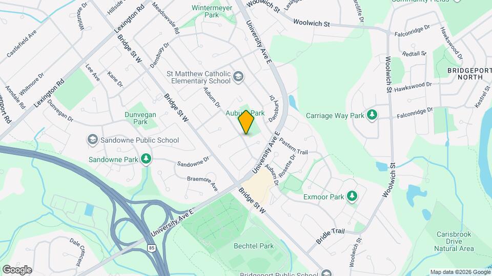 286 Auburn Dr Map and Location Details