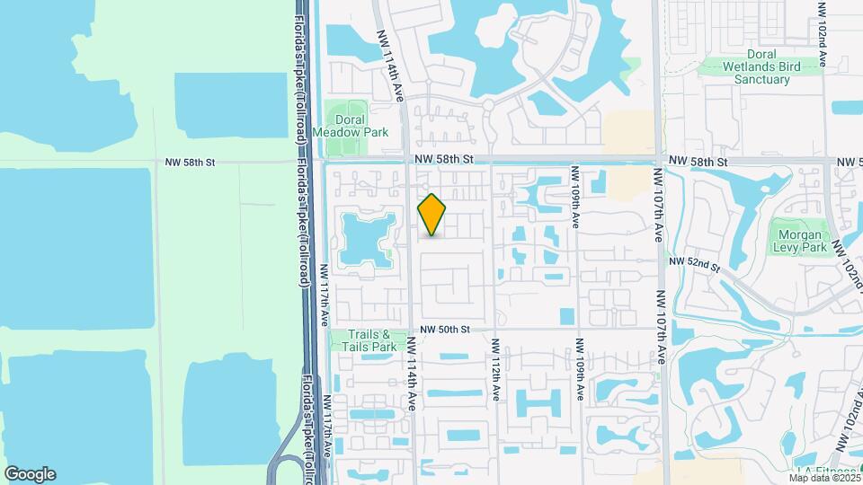 11324 NW 54th Terrace Map and Location Details