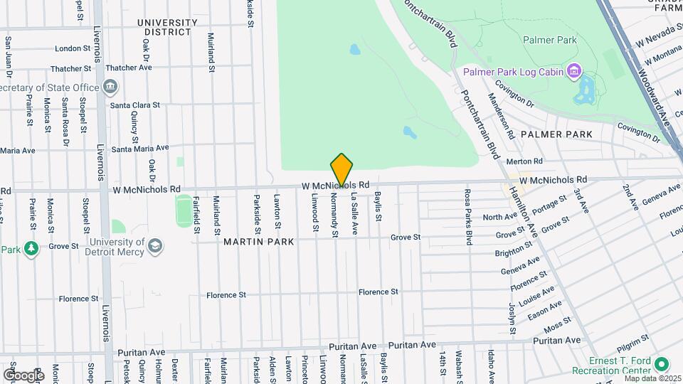 16950 Normandy St Map and Location Details