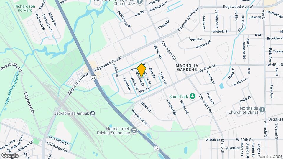 5605 Mahalia Dr Map and Location Details