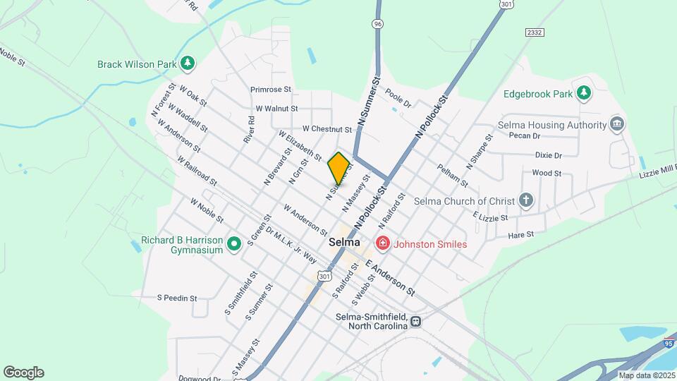 302 N Sumner St Map and Location Details