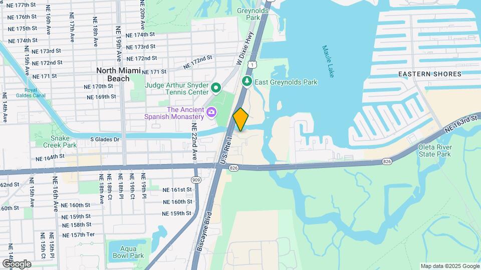 16395 Biscayne Blvd Mapa y Detalles de la Ubicación