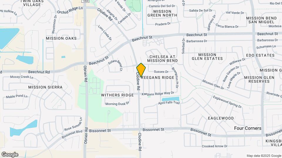 8406 Manassas Ln Map and Location Details