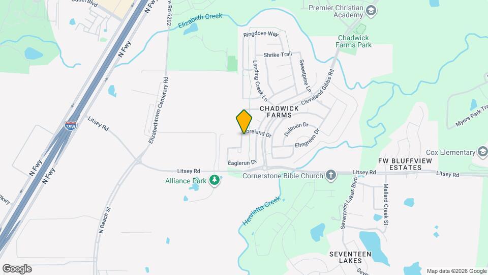 15456 Adlong Dr Map and Location Details