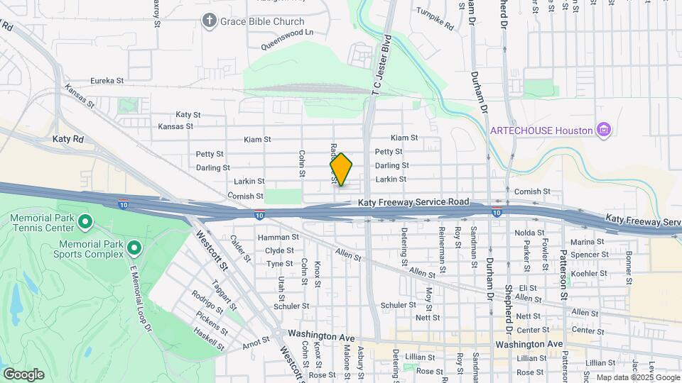 5430 Cornish St Mapa y Detalles de la Ubicación