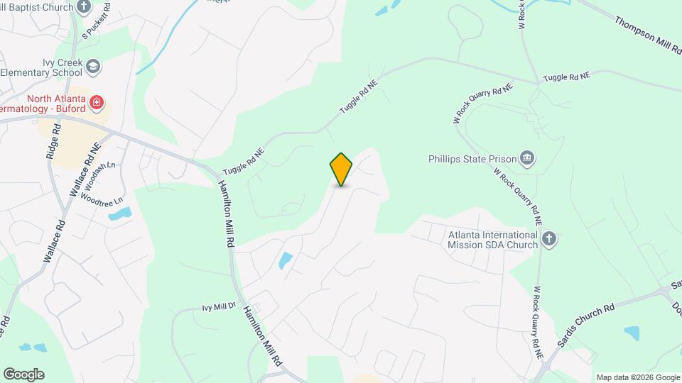 4041 Plantation Mill Dr Map and Location Details