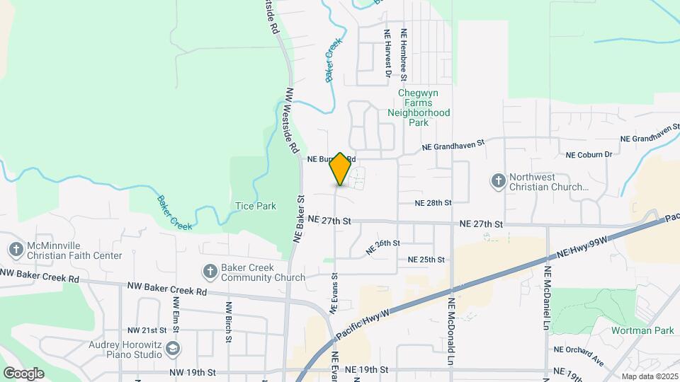 2814-2820 NE Evans St Map and Location Details