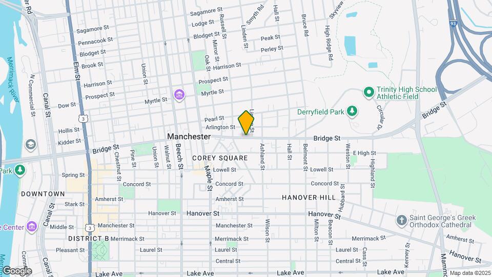 287 Bridge St Map and Location Details