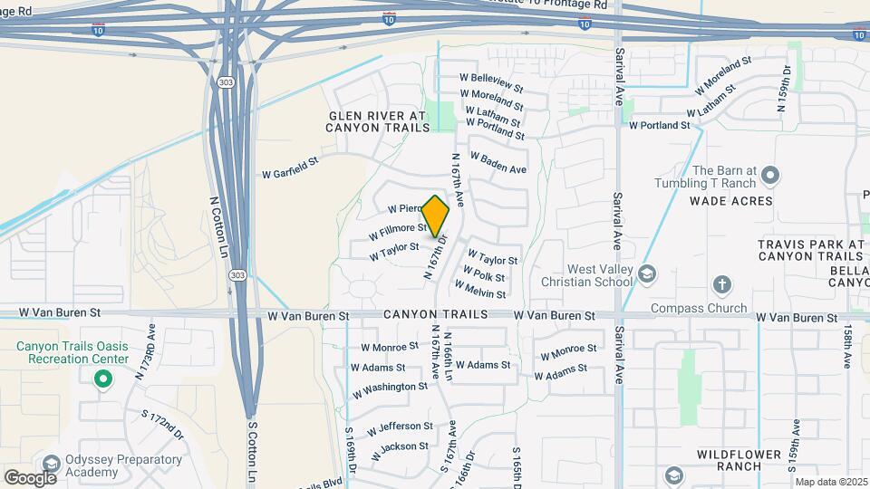 16730 W Taylor St Map and Location Details