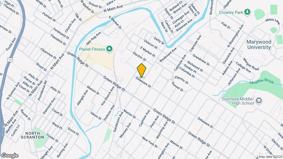 1703 Sanderson Ave Map and Location Details