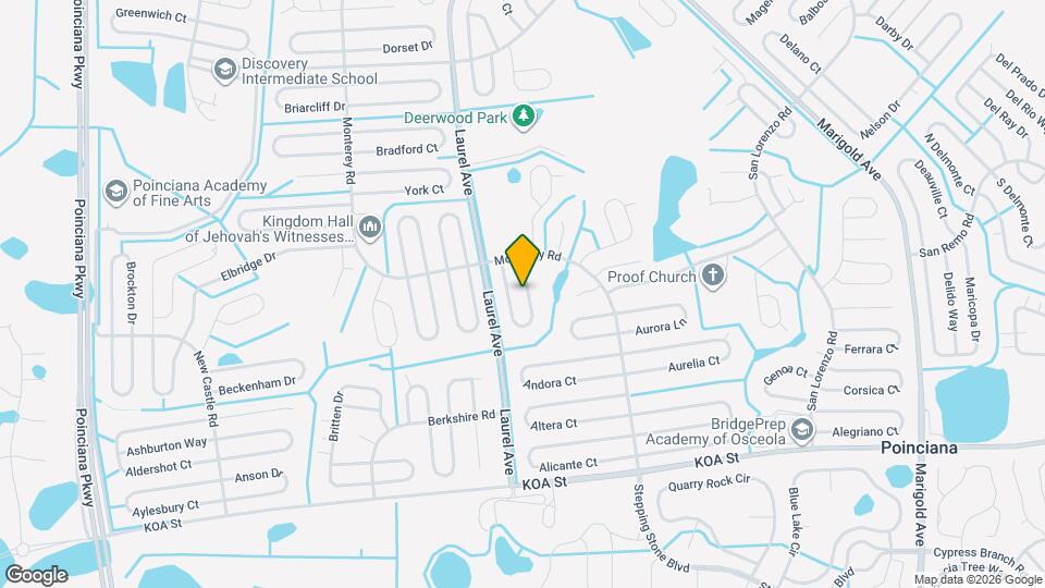 651 Mercado Ct Map and Location Details