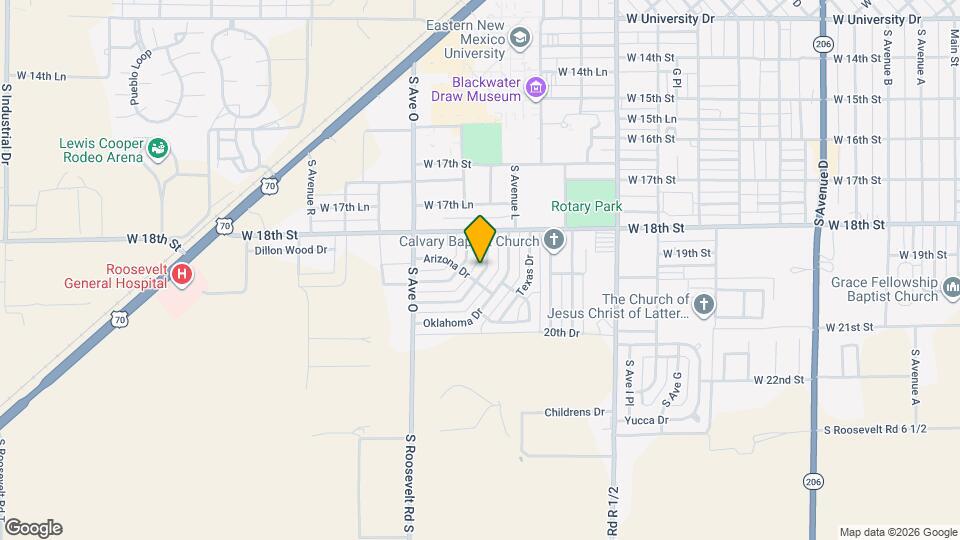 124 New Mexico Dr Map and Location Details