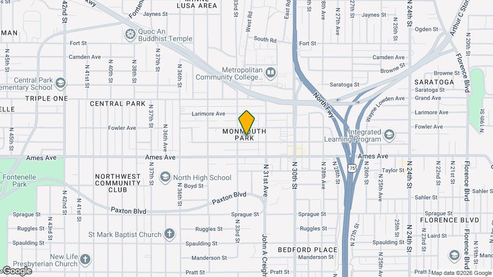 3182 Meredith Ave Map and Location Details