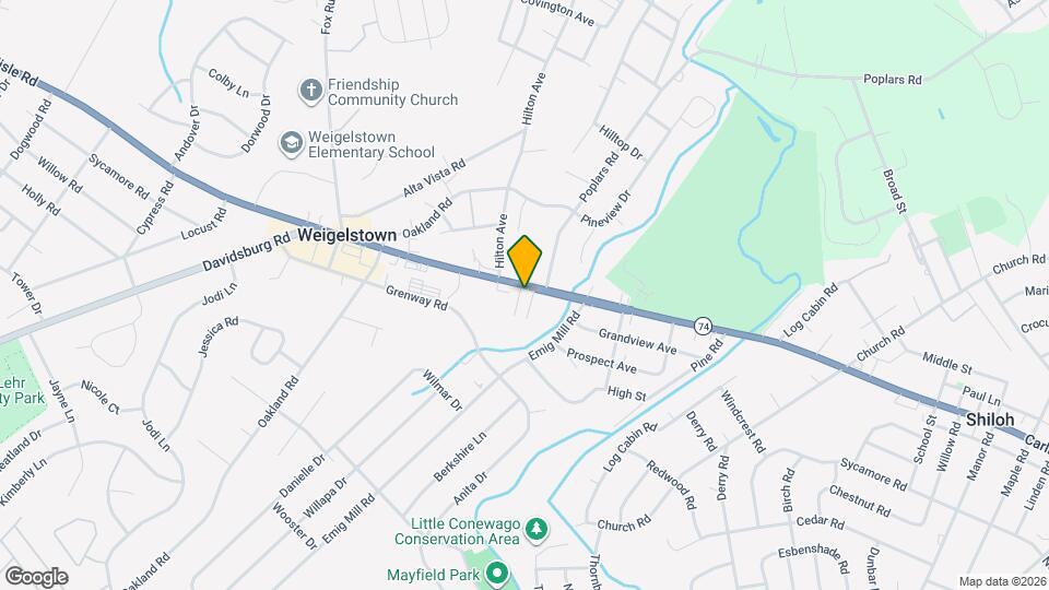 2904 Carlisle Rd Map and Location Details