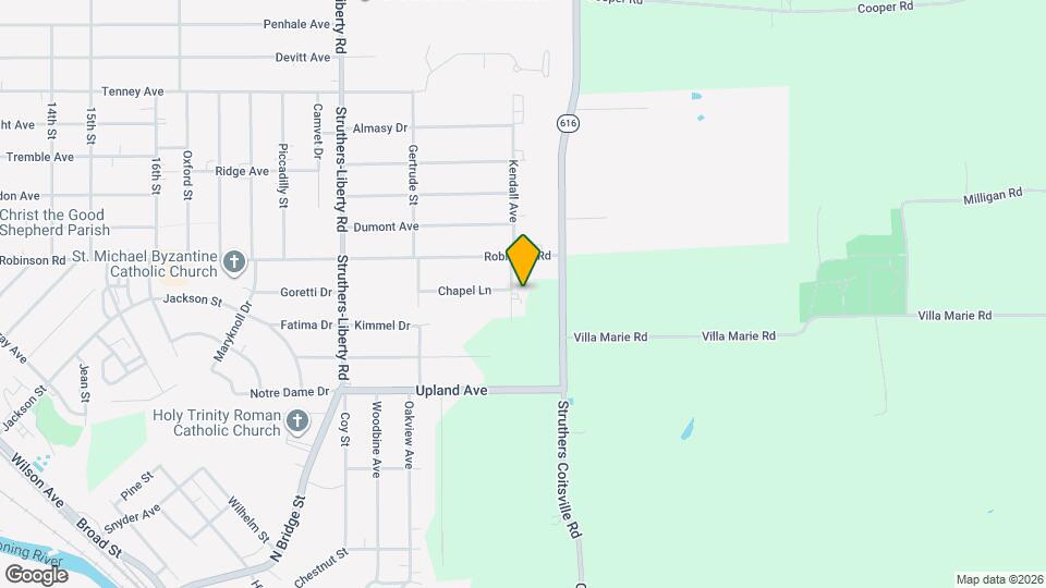 166 Kendall Ave Map and Location Details