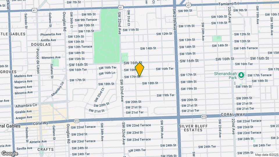 3074 SW 17th St Map and Location Details