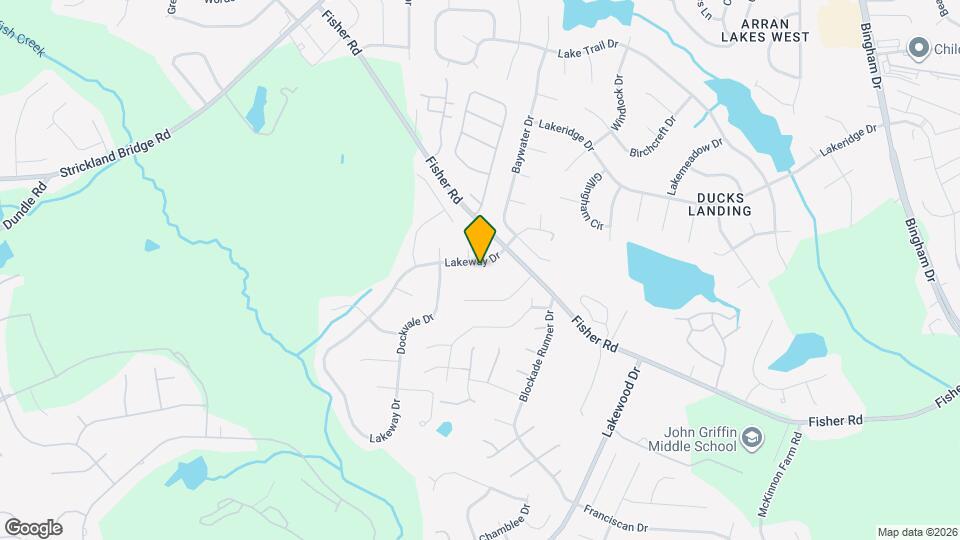 6017 Lakeway Dr Map and Location Details