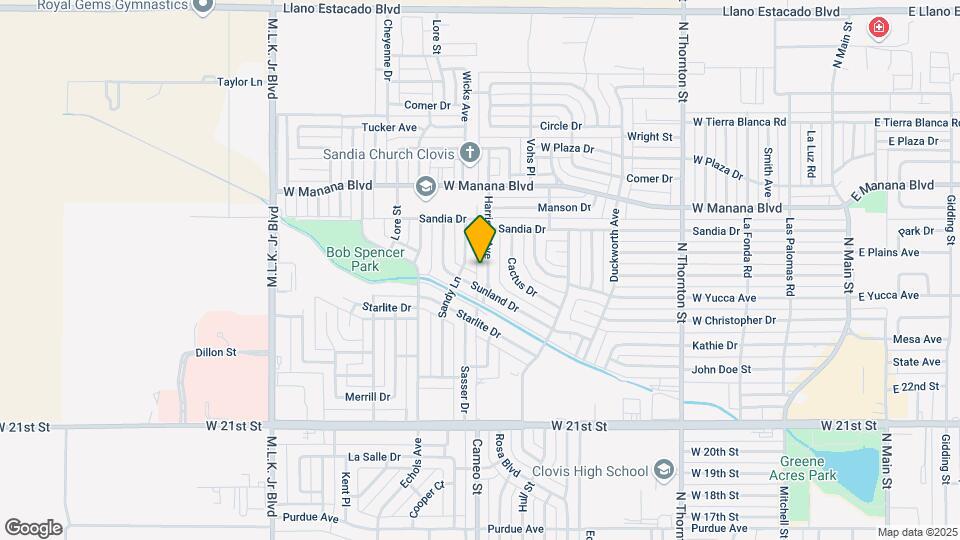 2708 Harrison Ave Map and Location Details