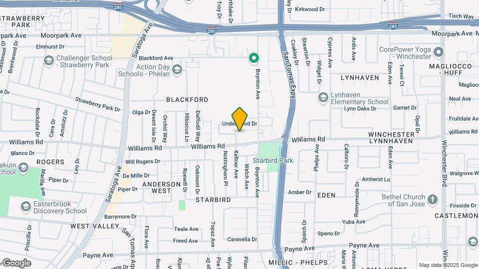3801 Barker Dr Map and Location Details