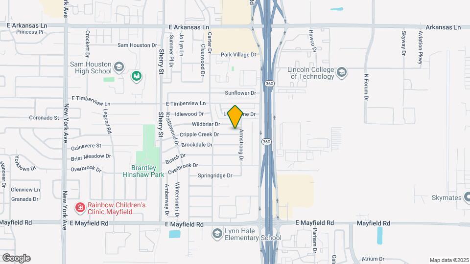 2425 Cripple Creek Dr Map and Location Details