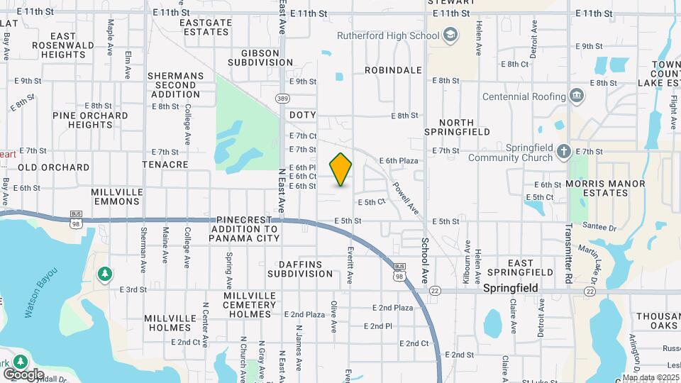 2913 E 5th Ct Map and Location Details