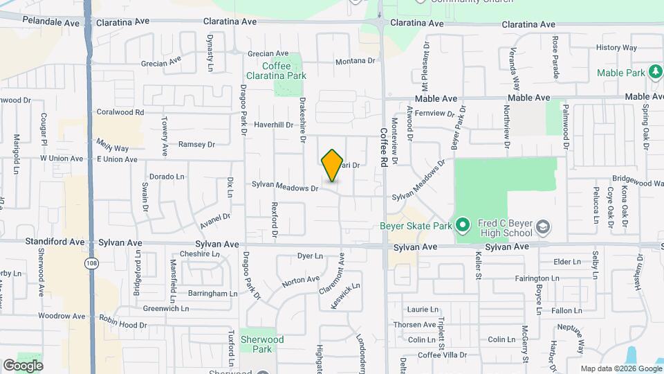 1005 Sylvan Meadows Dr Map and Location Details
