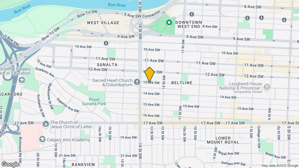 1333 13th Ave SW Map and Location Details