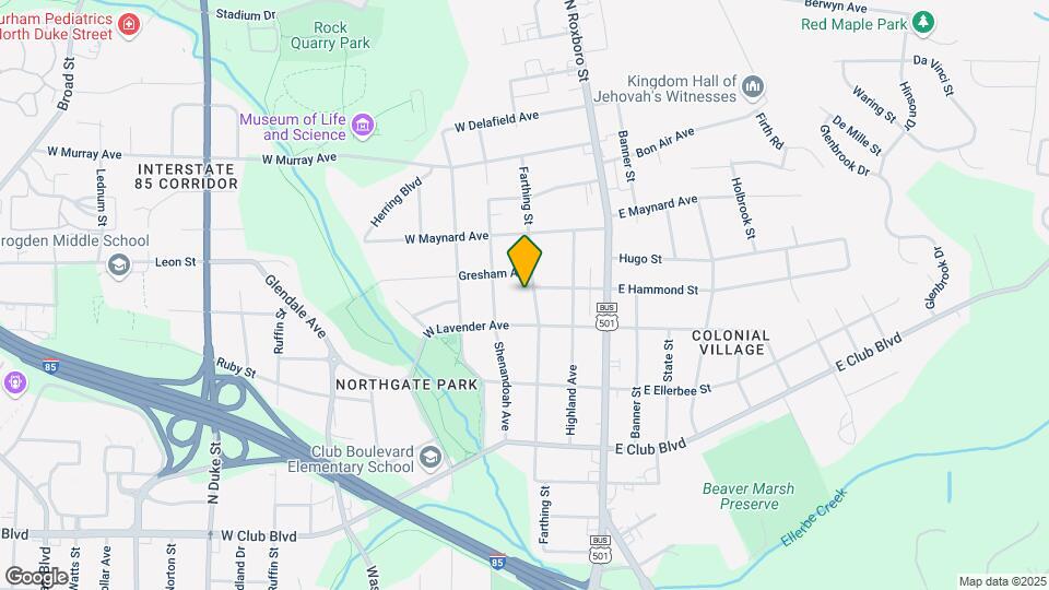 2615 Farthing St Map and Location Details