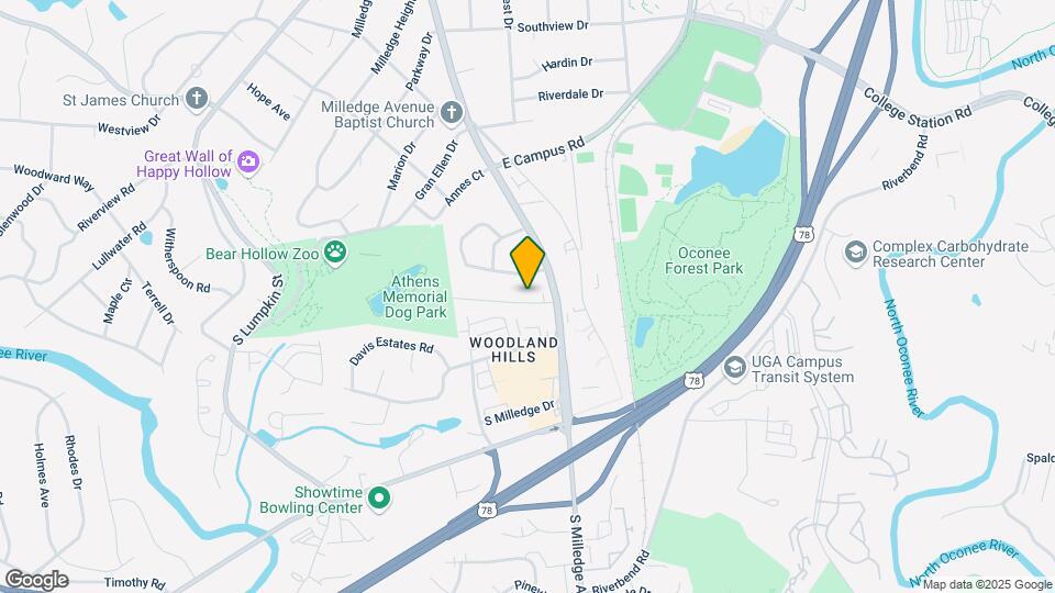 517 Woodland Hills Dr Map and Location Details