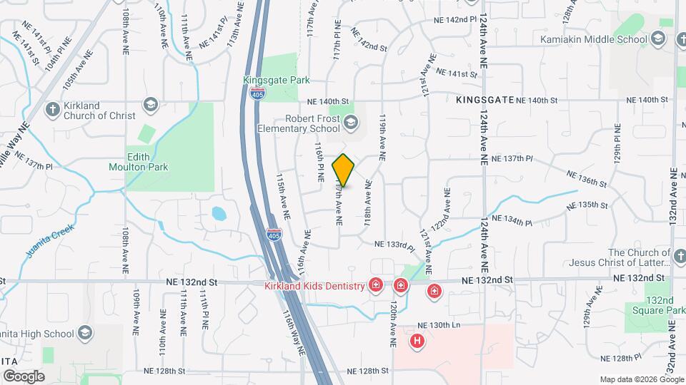 13520 117th Ave NE Map and Location Details