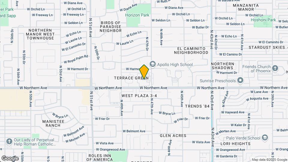4730 W Northern Ave, Unit 1161 Map and Location Details