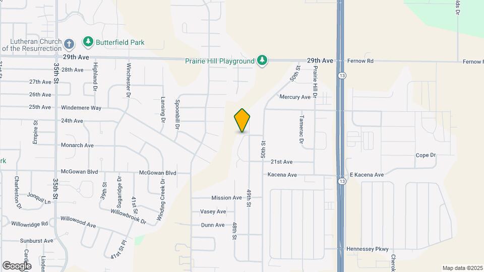 2312 Tallgrass Dr Map and Location Details