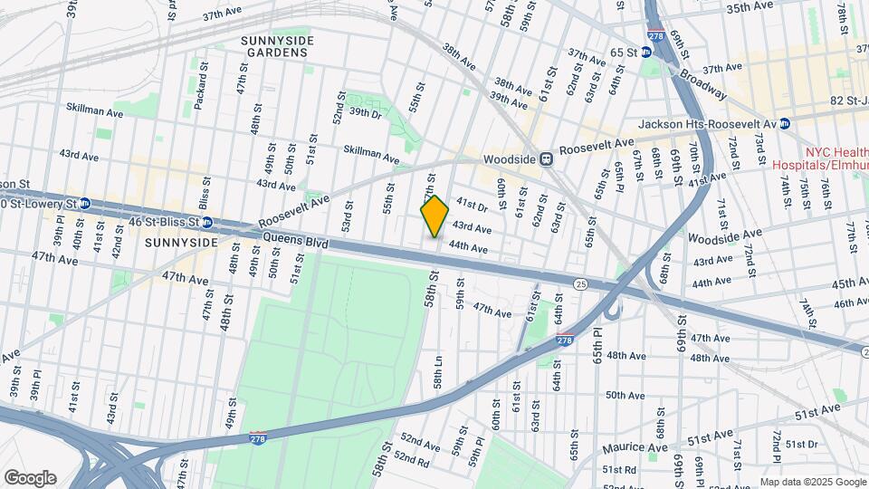 4326 58th St Map and Location Details