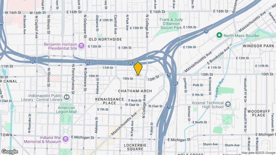 1003 Broadway St, Unit 1003 Broadway St apt 2 Map and Location Details