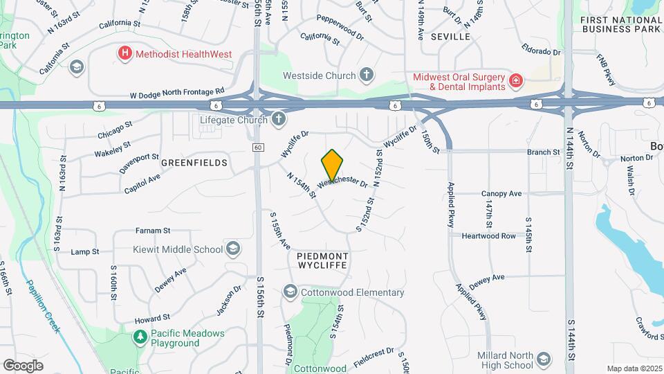 15315 Westchester Dr Map and Location Details