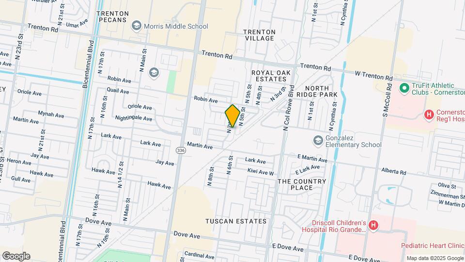 6600-6604 N 7th St Mapa y Detalles de la Ubicación