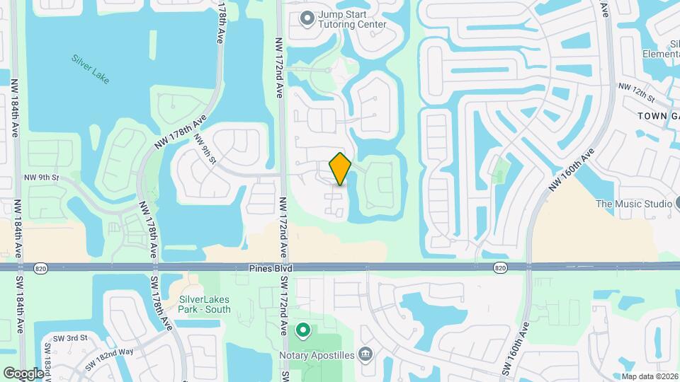 781 NW 170th Terrace Map and Location Details