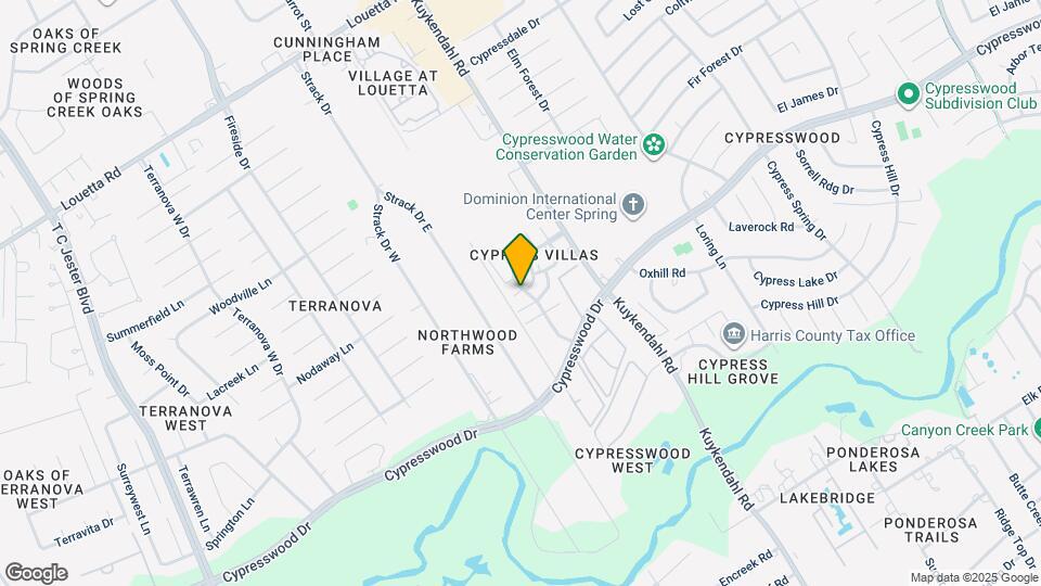 17803 S Cypress Villas Dr Map and Location Details