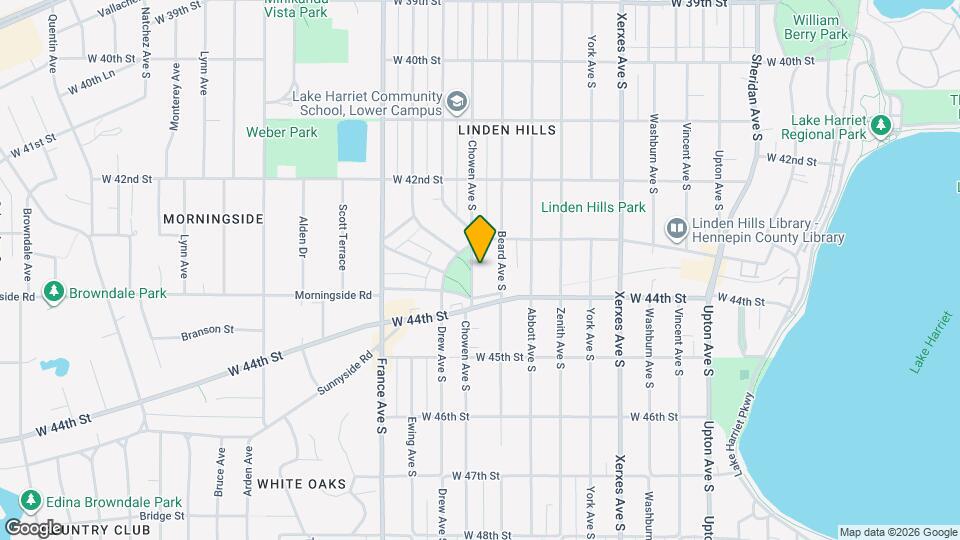 4325 Chowen Ave S Map and Location Details