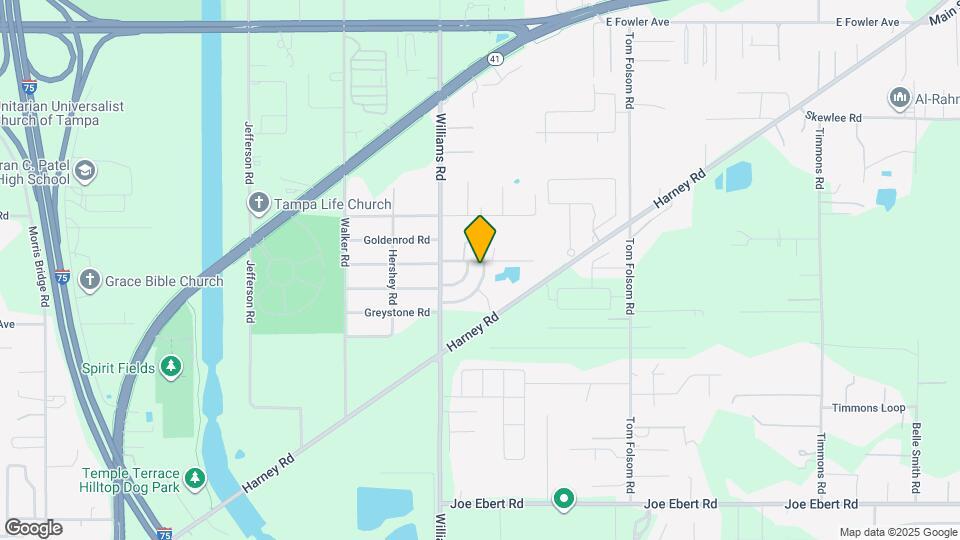 9542 Lake Park Dr Map and Location Details