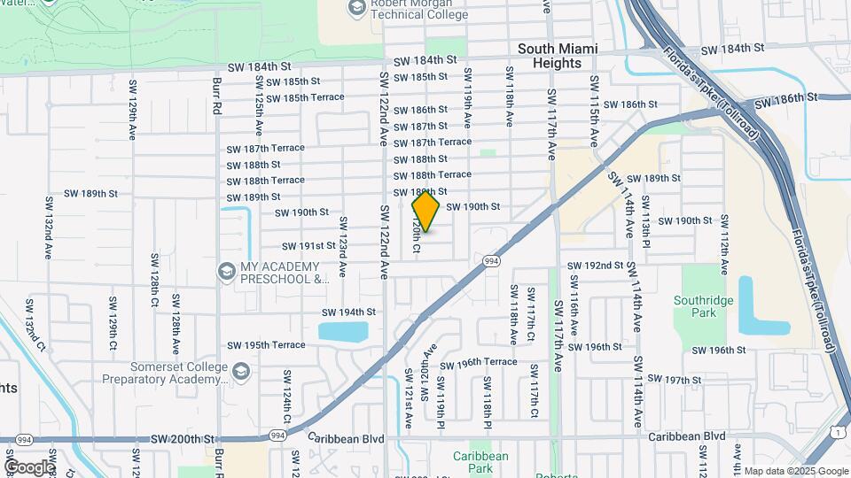 12021 SW 191st St-Unit -0 Mapa y Detalles de la Ubicación