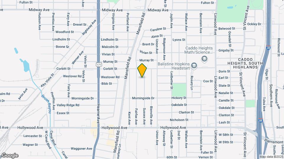 5212 Sussex Ave Map and Location Details