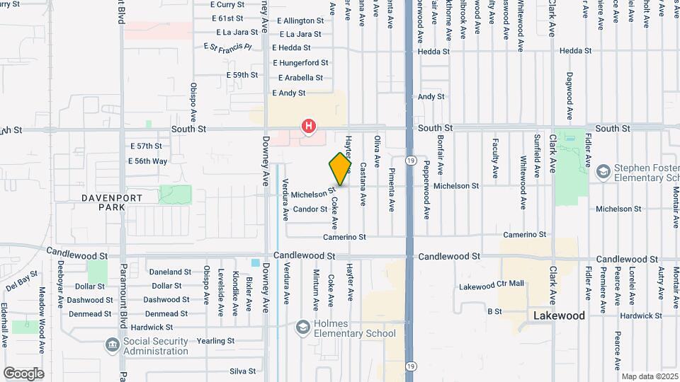 3814 Michelson St Map and Location Details