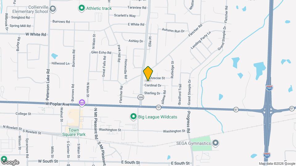 426 Cardinal Dr Map and Location Details