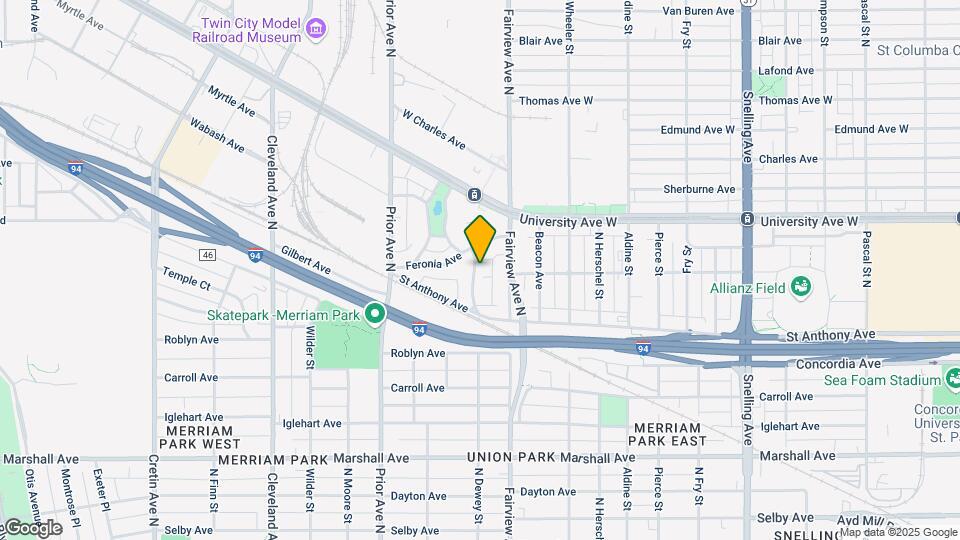 432 N Dewey St, Unit #2 Map and Location Details
