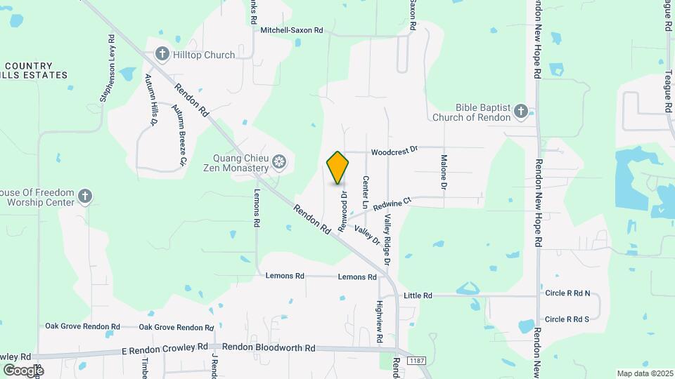6360 Renwood Dr Map and Location Details