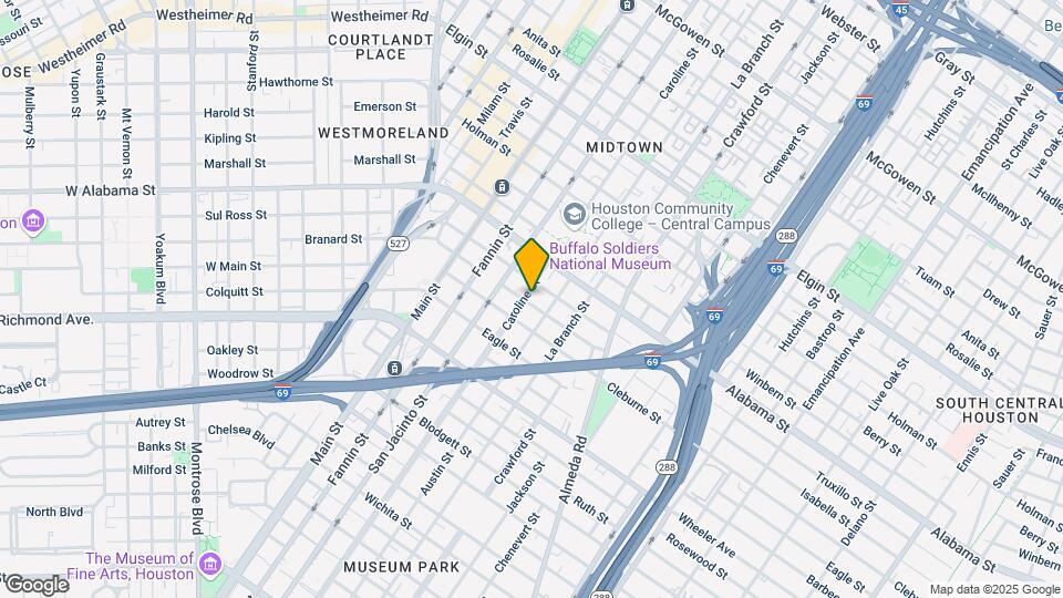 Midtown Apartments Map and Location Details