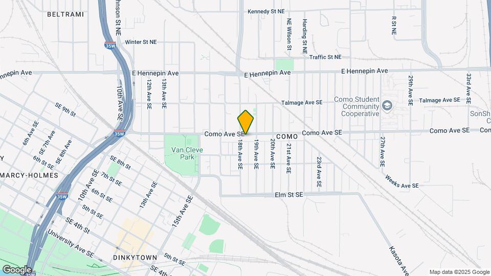 1806 Como Ave SE-Unit -1 Mapa y Detalles de la Ubicación