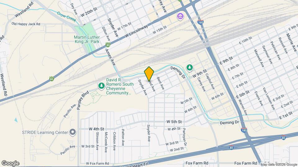 1010 Reed Ave Mapa y Detalles de la Ubicación