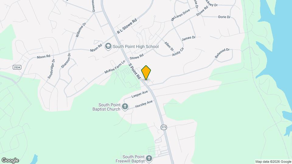 1071 S Point Rd Mapa y Detalles de la Ubicación
